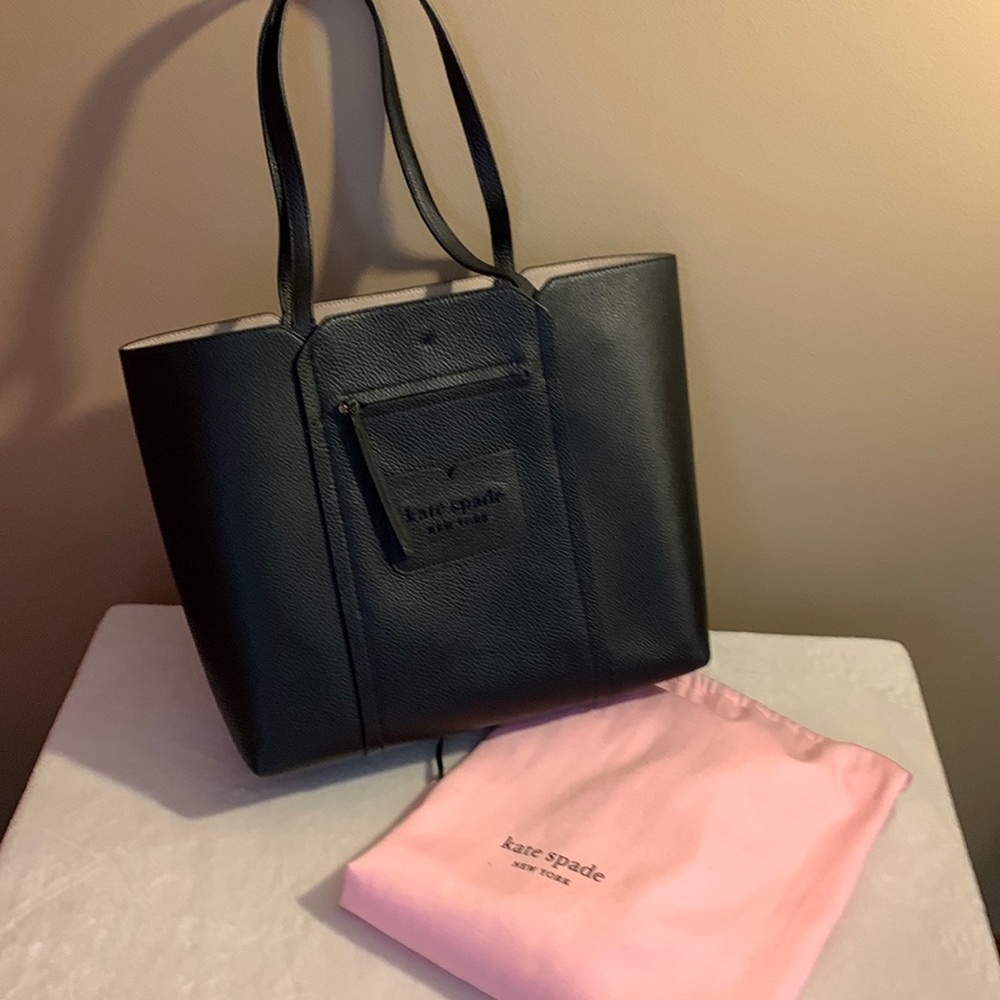 Kate spade leather tote bag